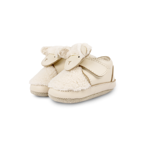 Donsje Baby sneaker Lammy Cream Leather
