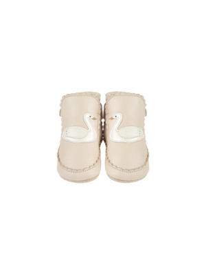 Donsje Niv Booties | Swan | Powder Metallic Nubuck Donsje Niv Booties | Swan | Powder Metallic Nubuck