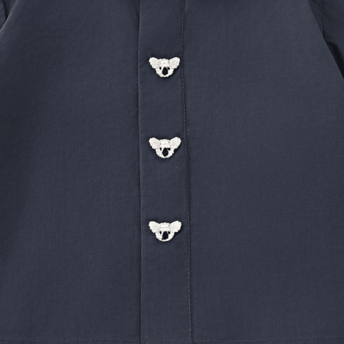 Donsje Katoenen shirt met koala's in donker blauw