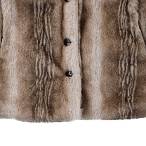 Donsje Oversized jas in imitatie bont Donsje Oversized jas in imitatie bont