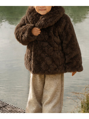 Donsje Noekie Jacket | Espresso Teddy Donsje Noekie Jacket | Espresso Teddy
