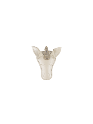Donsje Blinc Clip | Unicorn | Off White Metallic Leather Donsje Blinc Clip | Unicorn | Off White Metallic Leather