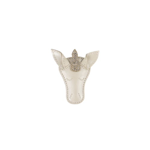 Donsje Leren haarclip unicorn Donsje Leren haarclip unicorn