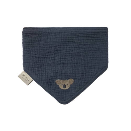 Donsje Blauw slabbetje met koala Donsje Blauw slabbetje met koala