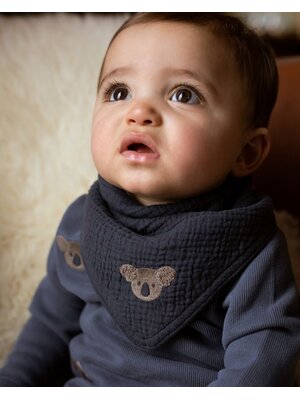 Donsje Bintje Bib | Koala | Blue Marine Donsje Bintje Bib | Koala | Blue Marine
