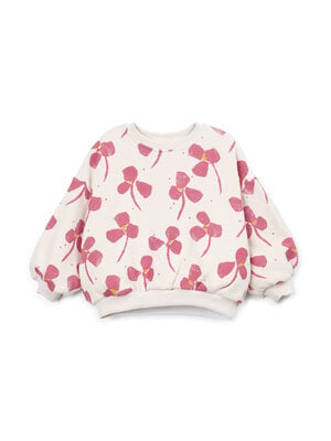 Play up Printed Fleece Sweater | Sketches Play up Printed Fleece Sweater | Sketches