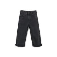 Denim Trousers | Black Denim