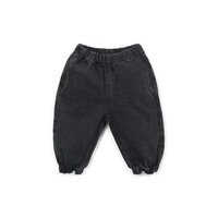Denim Trousers | Black Denim