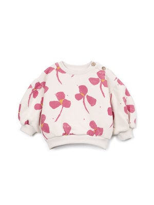 Play up Printed Fleece Sweater | Sketches Play up Printed Fleece Sweater | Sketches