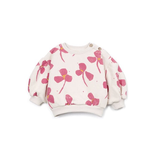 Play up Printed Fleece Sweater | Sketches Play up Printed Fleece Sweater | Sketches