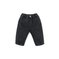 Denim Trousers | Black Denim