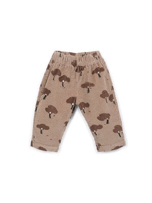 Play up Printed Corduroy Trousers | Drawing Play up Printed Corduroy Trousers | Drawing