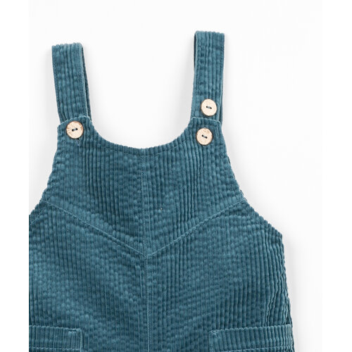 Play up Stoer blauw corduroy pakje Play up Stoer blauw corduroy pakje