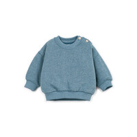 Fleece Sweater | Cyanotype