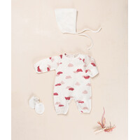 Printed Jersey Jumpsuit | Clouds Yarn