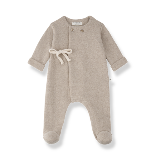 1 + in the family Havre | Jumpsuit W/Feet | Beige