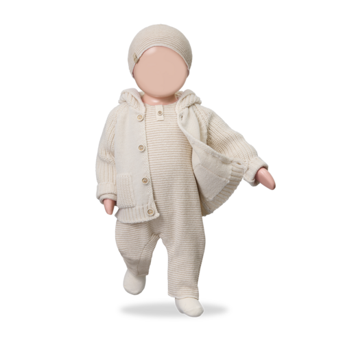 1 + in the family Beige gestreept newborn pakje 1 + in the family Beige gestreept newborn pakje