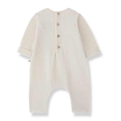 1 + in the family Ecru newborn pakje met ruffle