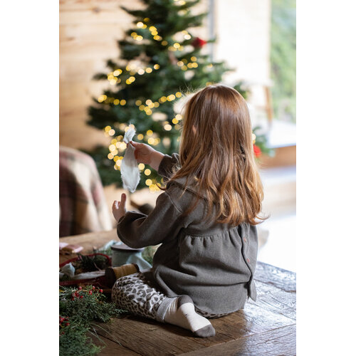 1 + in the family Top met kraagje in taupe kleur