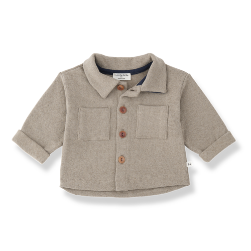 1 + in the family Licht bruine blouse met kraagje 1 + in the family Licht bruine blouse met kraagje