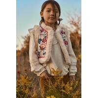 Sleeveless Jacket Librana | Cream