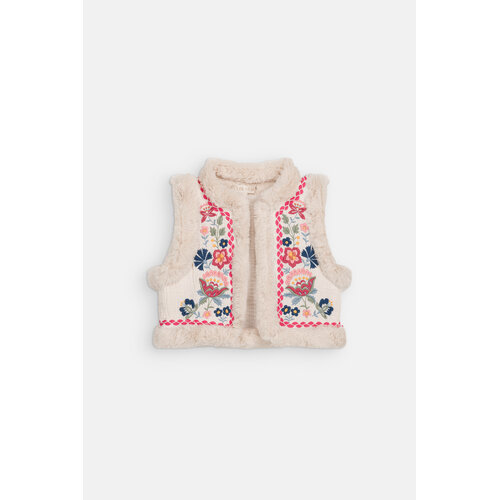 Louise Misha Reversible gilet met bloemen