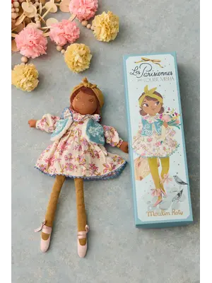 Louise Misha Doll Cerise Dressed In Lm | Cream Bucolia Fields Louise Misha Doll Cerise Dressed In Lm | Cream Bucolia Fields