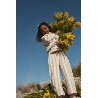 Sweat Pants Ysalia | Cream Flower Beds