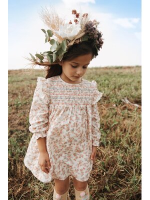 Louise Misha Dress Saralou | Cream Carnation Vale