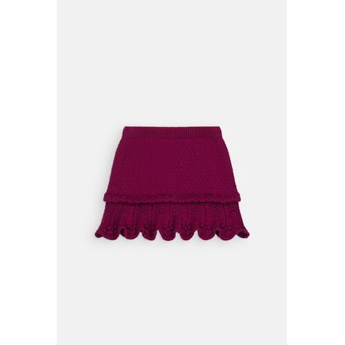 Louise Misha Korte paars gebreide rok Louise Misha Korte paars gebreide rok