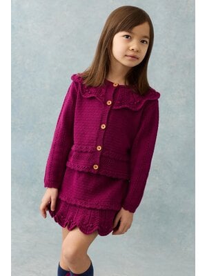 Louise Misha Cardigan Josephina | Beetroot Louise Misha Cardigan Josephina | Beetroot