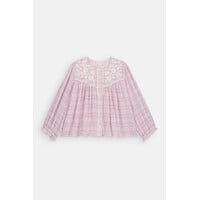 Blouse Flora | Blush Frosty Checks