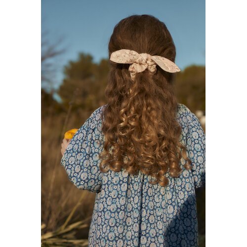 Louise Misha Scrunchie met roze bloemenprint