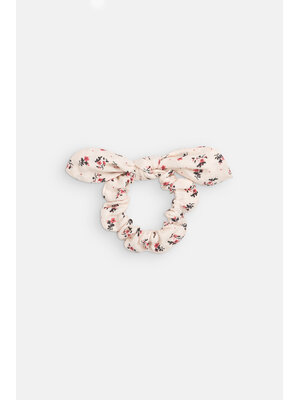 Louise Misha Scrunchie Chloe | Cream Pink Sorrel Louise Misha Scrunchie Chloe | Cream Pink Sorrel