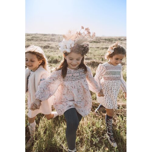 Louise Misha Jurk met roze bloemenprint Louise Misha Jurk met roze bloemenprint