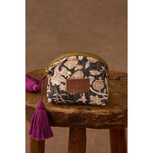 Louise Misha Purse Alya | Black Blooming Woods Louise Misha Purse Alya | Black Blooming Woods