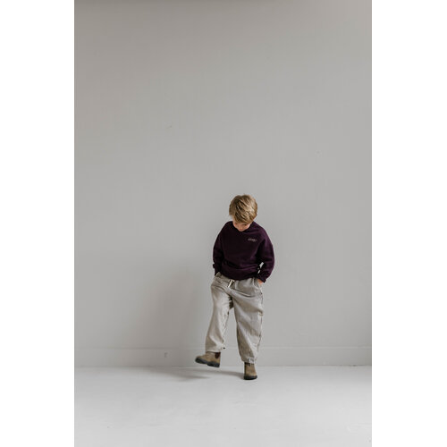 JENEST Gestreepte broek met elastische taille