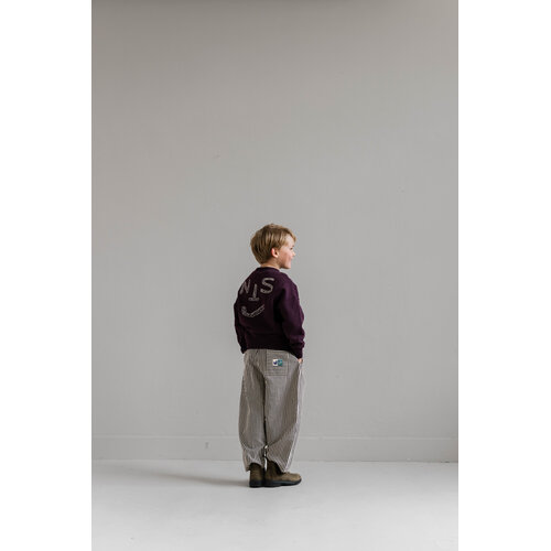 JENEST Gestreepte broek met elastische taille