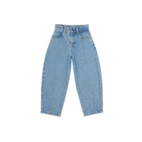 Balloon Denim Pants | Medium Wash