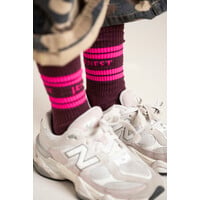 Jenest Sport Socks | Cherry Bordeaux