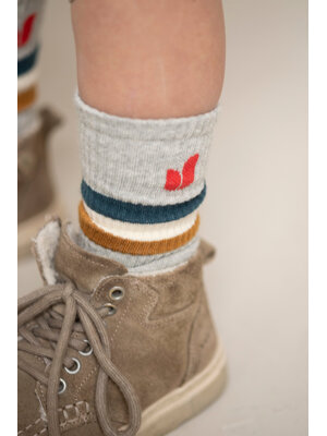 JENEST J Sport Socks | Grey Melange JENEST J Sport Socks | Grey Melange