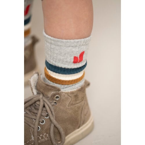 JENEST J Sport Socks | Grey Melange JENEST J Sport Socks | Grey Melange