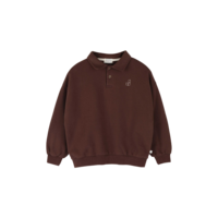 Cameron Polo Sweater | Fondant Brown