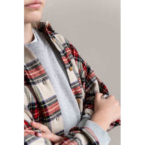 JENEST Oversized shirt in rode ruit JENEST Oversized shirt in rode ruit