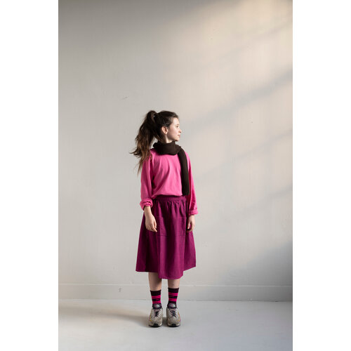 JENEST Roze longsleeve met LOVE opdruk