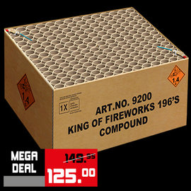 Herfstdeals 2022 King of Fireworks 196'S