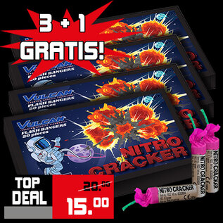 Vulcan Nitro Cracker 3 + 2 GRATIS