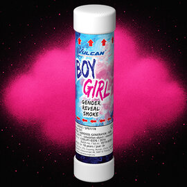 Vulcan Rookfakkel Gender Reveal Roze