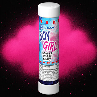 Vulcan Rookfakkel Gender Reveal Roze