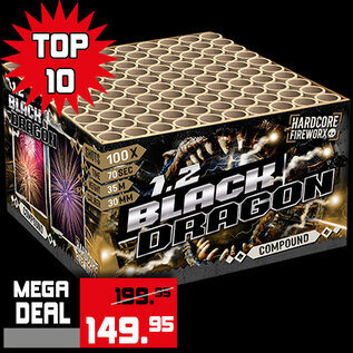 Private Label VWP 1.2" Black Dragon Box